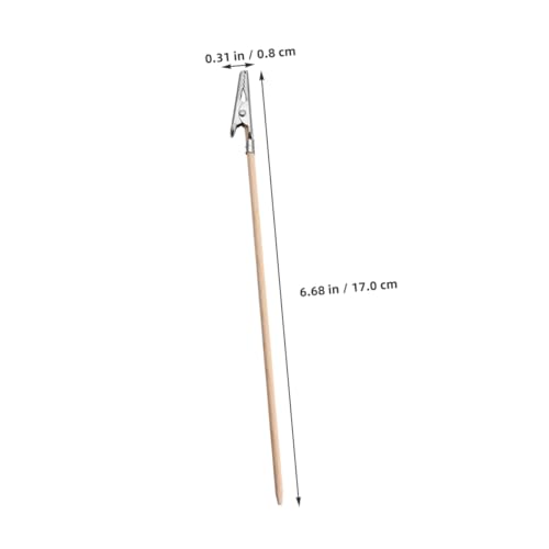 SEWACC 24 Stück Teiliges Modellierklammern Alligator Krokodilklemmen DIY Airbrush Malwerkzeuge für Präzises Halten und Kratzfreies Bemalen von Figuren und Bastelprojekten von SEWACC
