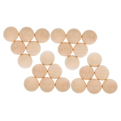 SEWACC 24 Stück Teiliges Set Halbrunde Holzperlen Naturbelassen Glatte Oberfläche Leichte Diy Bastelperlen für Schmuckherstellung Ostern Dekoration Vielseitig Verwendbar Langlebiges SEWACC 24 Stück Teiliges Set Halbrunde Holzperlen Naturbelassen Glatte Oberfläche Leichte Diy Bastelperlen für Schmuckherstellung Ostern Dekoration Vielseitig Verwendbar Langlebiges von SEWACC