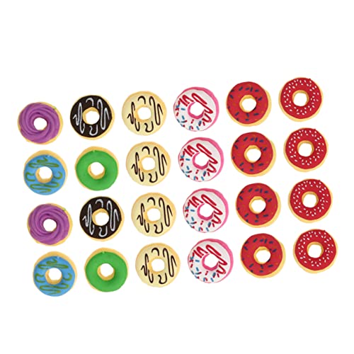 SEWACC 24 Stück Teiliges Set Radiergummis Bunte Donut Form Radiergummis für Schule Party Mitgebsel Junge Mädchen Jungen Kreative Schreibwaren SEWACC 24 Stück Teiliges Set Radiergummis Bunte Donut Form Radiergummis für Schule Party Mitgebsel Junge Mädchen Jungen Kreative Schreibwaren von SEWACC