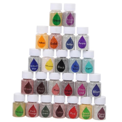 SEWACC 24 Stück Teiliges Tie Dye Pulver pro Farbe DIY Textilfarbe Kit für Erwachsene Waschfestes Batik Pulver für Stoffe Bunte Bastelidee für Party und SEWACC 24 Stück Teiliges Tie Dye Pulver pro Farbe DIY Textilfarbe Kit für Erwachsene Waschfestes Batik Pulver für Stoffe Bunte Bastelidee für Party und von SEWACC