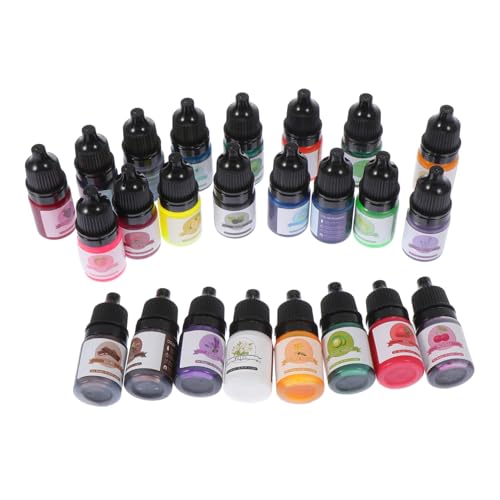 SEWACC 24 Stück Teiliges ölbasierte Farbkonzentrate Flüssigpigmente für DIY Epoxidharz Färbung Solventfrei Langlebig Bunte Harzfarbe für Künstlerisches Basteln und Kunsthandwerk SEWACC 24 Stück Teiliges ölbasierte Farbkonzentrate Flüssigpigmente für DIY Epoxidharz Färbung Solventfrei Langlebig Bunte Harzfarbe für Künstlerisches Basteln und Kunsthandwerk von SEWACC