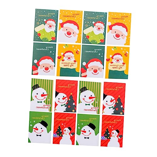 SEWACC 24 Stück Weihnachtsnotizbücher Süße Pocket Notizblöcke für Weihnachten Zufällige Designs Weihnachtsmann Schneemann für Schule Büro und von SEWACC
