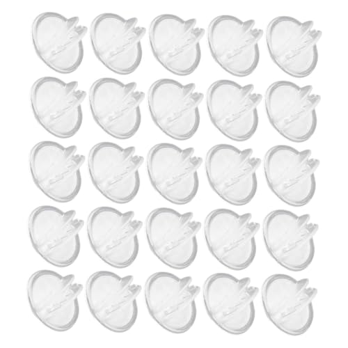 SEWACC 25 Stück Etikettenhalter Etikettenclips Etikettenetiketten aus Kunststoff Halterungen für Warenschilder Warenzeichenhalter Clips für Regalschilder Plastik Transparent SEWACC 25 Stück Etikettenhalter Etikettenclips Etikettenetiketten aus Kunststoff Halterungen für Warenschilder Warenzeichenhalter Clips für Regalschilder Plastik Transparent von SEWACC