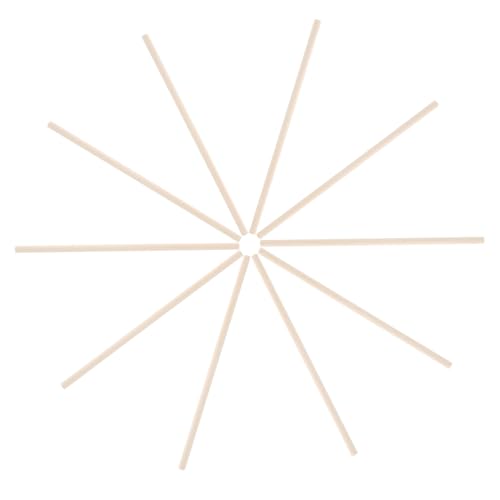 SEWACC 25 Stück Teiliges Birkenholz Rundstab Ømm Robuste Holzstäbe zum Basteln Vorgefertigte Holzstäbe für DIY Modelle für Kinderhandwerk und Architekturprojekte SEWACC 25 Stück Teiliges Birkenholz Rundstab Ømm Robuste Holzstäbe zum Basteln Vorgefertigte Holzstäbe für DIY Modelle für Kinderhandwerk und Architekturprojekte von SEWACC