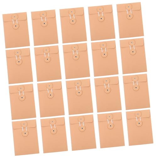 SEWACC 25 Stück Teiliges Kraftpapier Dokumententaschen mit Zugbandverschluss Robuste Papierumschläge für Aktenaufbewahrung Brieftaschen für Büro Schule und Post Naturbraun Kompakte SEWACC 25 Stück Teiliges Kraftpapier Dokumententaschen mit Zugbandverschluss Robuste Papierumschläge für Aktenaufbewahrung Brieftaschen für Büro Schule und Post Naturbraun Kompakte von SEWACC