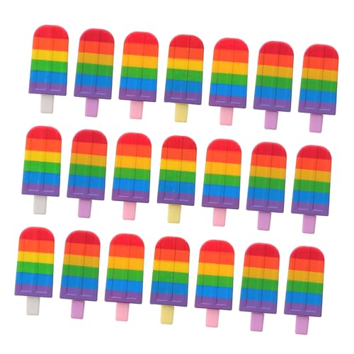 SEWACC 25 Stück Teiliges Mini Eiscreme Form Stifte für Studenten Lustige Cartoon Marker Tragbare Schreibwaren für Büro und Diy Scrapbooking Farbenfrohe Regenbogen Designs SEWACC 25 Stück Teiliges Mini Eiscreme Form Stifte für Studenten Lustige Cartoon Marker Tragbare Schreibwaren für Büro und Diy Scrapbooking Farbenfrohe Regenbogen Designs von SEWACC