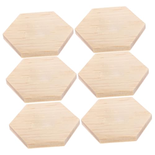 SEWACC 25 Stück Teiliges Sechseckige Holzplatten Unvollendete Holzformen für DIY Bastelprojekte Stabiles Material Vielseitig Verwendbar für Malen Gravieren und Dekoration SEWACC 25 Stück Teiliges Sechseckige Holzplatten Unvollendete Holzformen für DIY Bastelprojekte Stabiles Material Vielseitig Verwendbar für Malen Gravieren und Dekoration von SEWACC