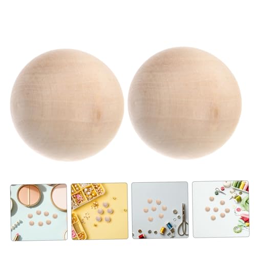 SEWACC 25 Stück Teiliges Unlackierte Holzperlen Ohne Runde Natürliche Holzkugeln Für DIY Bastelprojekte Dekorationen Party Festliche Anlässe SEWACC 25 Stück Teiliges Unlackierte Holzperlen Ohne Runde Natürliche Holzkugeln Für DIY Bastelprojekte Dekorationen Party Festliche Anlässe von SEWACC