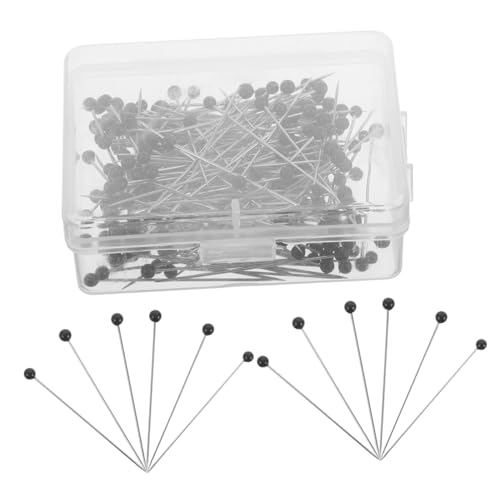SEWACC 250 Stück Ballkopf Nähnadeln Robustem Kunststoff und Metall Glatte Stick und Quiltnadeln für Handnähen Geeignet für Anfänger und Profis für Garn Sticken und Bastelarbeiten SEWACC 250 Stück Ballkopf Nähnadeln Robustem Kunststoff und Metall Glatte Stick und Quiltnadeln für Handnähen Geeignet für Anfänger und Profis für Garn Sticken und Bastelarbeiten von SEWACC