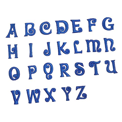 SEWACC 26 Stück Teiliges Buchstaben Aufnäher zum Aufbügeln Farbige Stickapplikationen für DIY Kleidung Hüte und Jeans zum Reparieren und Dekorieren von Stoffen SEWACC 26 Stück Teiliges Buchstaben Aufnäher zum Aufbügeln Farbige Stickapplikationen für DIY Kleidung Hüte und Jeans zum Reparieren und Dekorieren von Stoffen von SEWACC