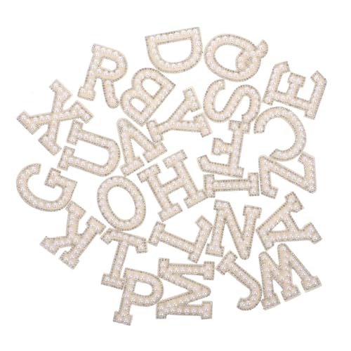 SEWACC 26 Stück Teiliges Buchstaben Patches mit Perlen Design zum Aufbügeln Selbstklebend DIY Applikationen für Kleidung Taschen Hüte Schuhe und Rucksäcke Dekorative Alphabet Aufnäher SEWACC 26 Stück Teiliges Buchstaben Patches mit Perlen Design zum Aufbügeln Selbstklebend DIY Applikationen für Kleidung Taschen Hüte Schuhe und Rucksäcke Dekorative Alphabet Aufnäher von SEWACC