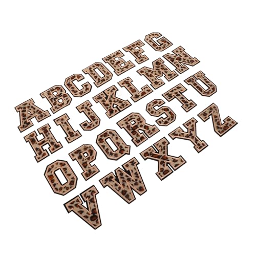 SEWACC 26 Stück Teiliges Bügelbuchstaben Patches mit Leopardenmuster Strapazierfähige Hautfreundliche Aufnäher zum Aufbügeln für Kleidung Taschen Schuhe DIY Dekoration und Reparatur SEWACC 26 Stück Teiliges Bügelbuchstaben Patches mit Leopardenmuster Strapazierfähige Hautfreundliche Aufnäher zum Aufbügeln für Kleidung Taschen Schuhe DIY Dekoration und Reparatur von SEWACC