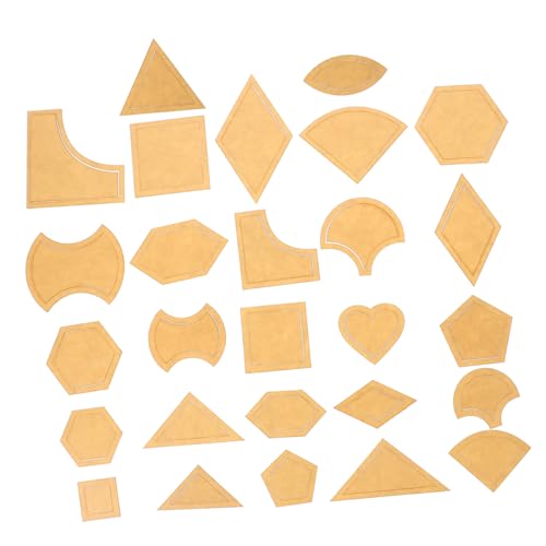 SEWACC 27 Sets Näh Und Quiltwerkzeuge Quiltlineale Rollschneider Nähmaßmaschine Quiltkreis Vorlagen Nählineal Quiltvorlagen Quiltvorlagen Zum Quilten Von Acryl von SEWACC
