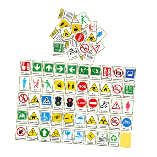 SEWACC 2satz Wasserfeste Lernkarten Für Frühe Lernen Verkehrskarten Mit Straßenrichtungs-karteikarten Kognitive Bildkarten Pädagogisches Spielzeug Für Junge Mädchen SEWACC 2satz Wasserfeste Lernkarten Für Frühe Lernen Verkehrskarten Mit Straßenrichtungs-karteikarten Kognitive Bildkarten Pädagogisches Spielzeug Für Junge Mädchen von SEWACC