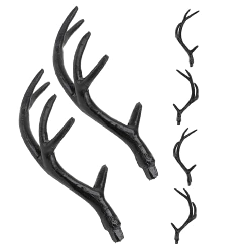 SEWACC 3 Paar DIY Geweih Stirnband Simulierte Hirschgeweihe Kopfstück Halloween Cosplay Haarschmuck für Weihnachten Kostüm Party Zubehör von SEWACC