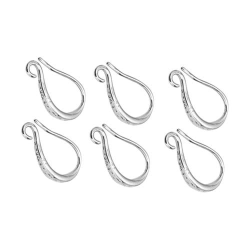 SEWACC 3 Paar DIY Ohrringhaken Weißgold Zarte Metall Ohrhaken Schmuckzubehör für Ohrringherstellung Langlebig und Praktisch Geeignet für Damen Schmuck Selber Machen und Alltag SEWACC 3 Paar DIY Ohrringhaken Weißgold Zarte Metall Ohrhaken Schmuckzubehör für Ohrringherstellung Langlebig und Praktisch Geeignet für Damen Schmuck Selber Machen und Alltag von SEWACC