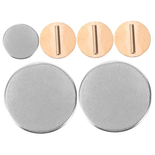 SEWACC 3 Paare Mini Magnetbroschen Verschluss aus Metall Starke Haftkraft Leichte Ansteckhilfe für Kleidung Langlebiger Magnetverschluss zum Fixieren von Anstecknadeln und Broschen SEWACC 3 Paare Mini Magnetbroschen Verschluss aus Metall Starke Haftkraft Leichte Ansteckhilfe für Kleidung Langlebiger Magnetverschluss zum Fixieren von Anstecknadeln und Broschen von SEWACC