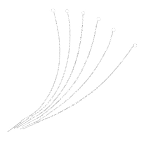 SEWACC 3 Paare Ohrhaken Ohrdraht Diy Schmuckzubehör für Ohrringe Selber Machen Minimalistische Ohrfäden zum Anhängen von Charms von SEWACC