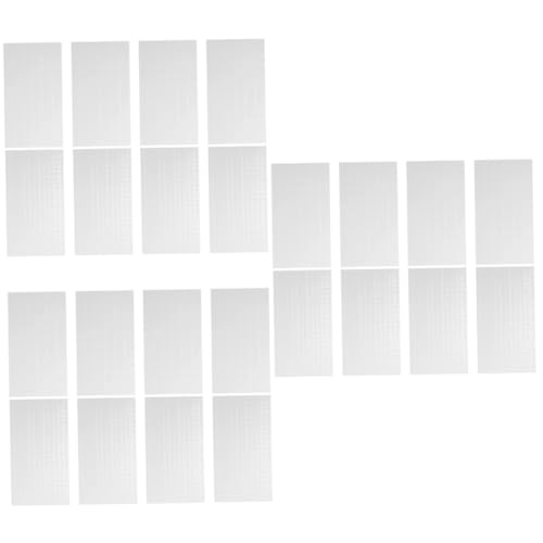 SEWACC 3 Sätze Doppelseitige Klebeflächen Aus Schaumstoff Vielseitige Schaumstoffquadrate Für Bastelarbeiten Scrapbooking Und Diy Projekte Starke Haftung Für Kreative 8 Blätter * 3 von SEWACC