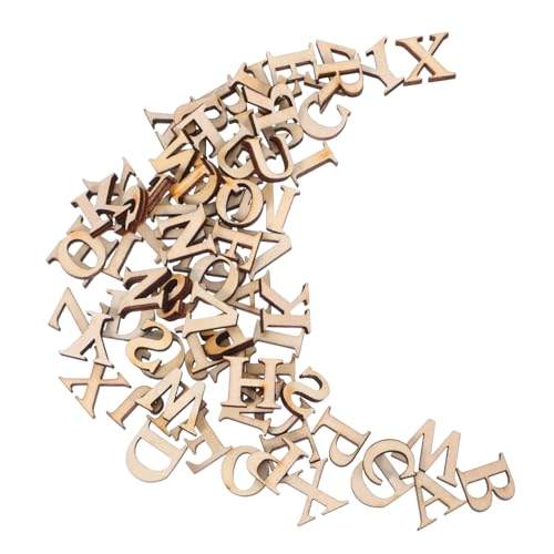 SEWACC 3 Sätze Holzbuchstaben Großbuchstaben Holzchips für Lernspielzeug DIY Basteln Frühpädagogik Lerninstrumente Holz Alphabet zum Bemalen und Basteln SEWACC 3 Sätze Holzbuchstaben Großbuchstaben Holzchips für Lernspielzeug DIY Basteln Frühpädagogik Lerninstrumente Holz Alphabet zum Bemalen und Basteln von SEWACC