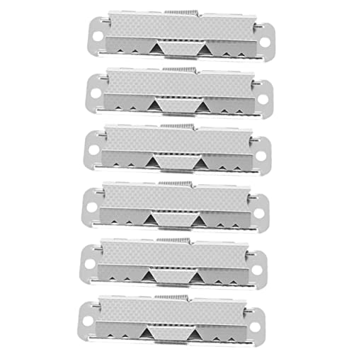 SEWACC 3 Sätze Metall Klemmbrett Clips Dokumenten Klammern Aus Ersatzclips Für Büro Und Schule Für Lehrer Organisation Von Unterlagen 6 Stücke * 3 von SEWACC