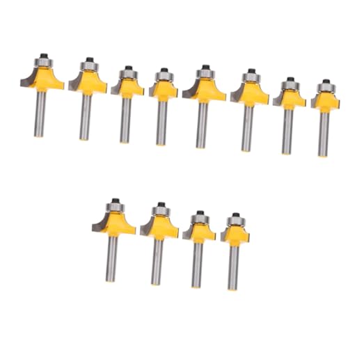SEWACC 3 Sätze Teiliges Abrundfräser Für Holzbearbeitung Hochwertige Kantenfräser Für Präzises Schneiden Für Oberfräsen Und Professionelle Ergebnisse 4 Stück * 3 SEWACC 3 Sätze Teiliges Abrundfräser Für Holzbearbeitung Hochwertige Kantenfräser Für Präzises Schneiden Für Oberfräsen Und Professionelle Ergebnisse 4 Stück * 3 von SEWACC