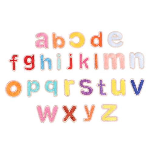 SEWACC 3 Sätze Teiliges Alphabet Aufnäher Bestickte Patches Für Kleidung Hüte Und Taschen Zum Aufbügeln Oder Aufnähen Kreative Diy Dekoration Und Reparatur Für Einzigartige 26 Stück * 3 SEWACC 3 Sätze Teiliges Alphabet Aufnäher Bestickte Patches Für Kleidung Hüte Und Taschen Zum Aufbügeln Oder Aufnähen Kreative Diy Dekoration Und Reparatur Für Einzigartige 26 Stück * 3 von SEWACC