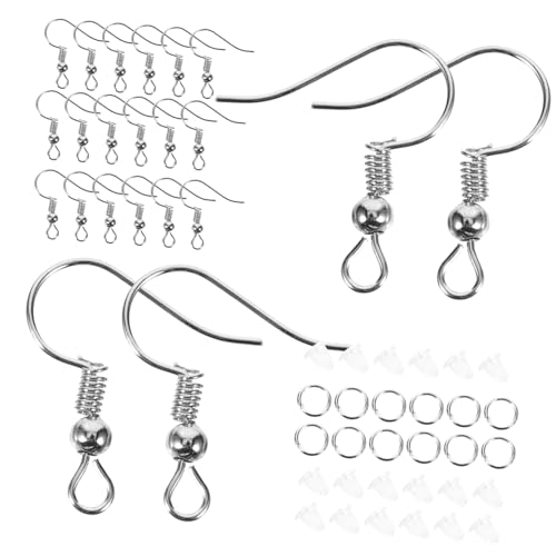 SEWACC 3 Sätze Teiliges Ohrring Haken Stabilem Eisen Leichtes DIY Schmuckzubehör für Ohrhaken Ohrstecker und Anhänger Vielseitig für Ohrringe Basteln und Schmuck Selber Machen Geeignet von SEWACC