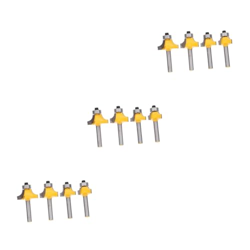 SEWACC 3 Sätze Teiliges Rundfräser Set Für Oberfräse Hochwertige Hartmetall Kantenfräser Für Holzbearbeitung Vielseitig Einsetzbar Für Diy Und Professionelle Projekte 4 Stück * 3 SEWACC 3 Sätze Teiliges Rundfräser Set Für Oberfräse Hochwertige Hartmetall Kantenfräser Für Holzbearbeitung Vielseitig Einsetzbar Für Diy Und Professionelle Projekte 4 Stück * 3 von SEWACC