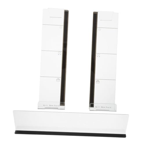 SEWACC 3 Stück Acryl Haftnotizen Halter für Computerbildschirm Notizbrett für Büro und Zuhause zur Besseren Organisation SEWACC 3 Stück Acryl Haftnotizen Halter für Computerbildschirm Notizbrett für Büro und Zuhause zur Besseren Organisation von SEWACC
