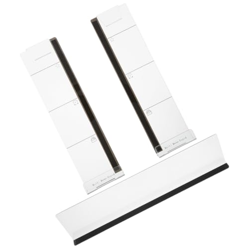 SEWACC 3 Stück Acryl Haftnotizhalter für Computerbildschirm Notizbrett für Büro und Home Office zur Steigerung Produktivität von SEWACC