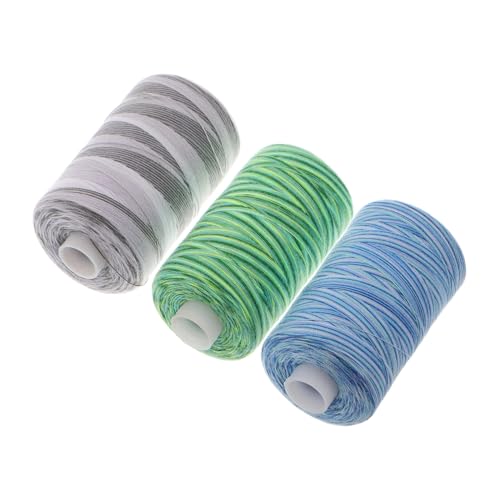 SEWACC 3 Stück Buntes Ledernähfaden Faden Zum Quilten Polsterfaden Hochleistungsfaden Spulen Nähgarn Kleidungsstück Zubehör Leder Handwerk Faden Stickgarn Zum Nähen Nähenfaden Polyester SEWACC 3 Stück Buntes Ledernähfaden Faden Zum Quilten Polsterfaden Hochleistungsfaden Spulen Nähgarn Kleidungsstück Zubehör Leder Handwerk Faden Stickgarn Zum Nähen Nähenfaden Polyester von SEWACC