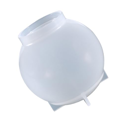 SEWACC 3 Stück Diy Kristallkugel Silikonform Runde Gießform für Epoxidharz Schmuckherstellung Handgemachte Dekoration Basteln von SEWACC