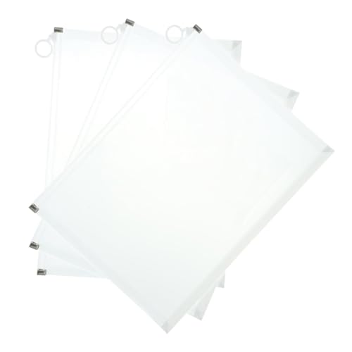 SEWACC 3 Stück Dokumententaschen aus PP Transparent mit Druckknopf Große Kapazität Wasserdichte Sammelmappen für Büro und Schule Vielseitige Aufbewahrung für Rechnungen und Unterlagen SEWACC 3 Stück Dokumententaschen aus PP Transparent mit Druckknopf Große Kapazität Wasserdichte Sammelmappen für Büro und Schule Vielseitige Aufbewahrung für Rechnungen und Unterlagen von SEWACC