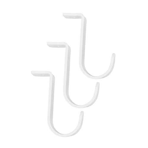 SEWACC 3 Stück Erweiterbare Gardinenstangenhalterung Teilig Verstellbar Weiße Metallhalterungen für Fensterdekoration Langlebige Unterstützung für Gardinenstangen Wohnzimmer und SEWACC 3 Stück Erweiterbare Gardinenstangenhalterung Teilig Verstellbar Weiße Metallhalterungen für Fensterdekoration Langlebige Unterstützung für Gardinenstangen Wohnzimmer und von SEWACC