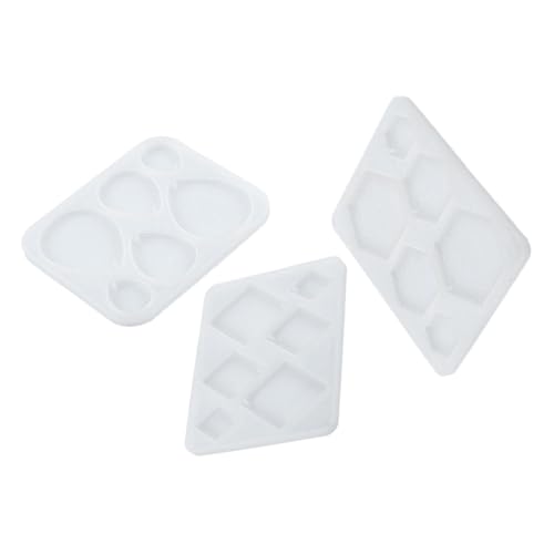 SEWACC 3 Stück Geometrische Silikon Schmuckformen für Epoxidharz Große Sechseck-ohrring Anhänger Formen Hochpräzise DIY Resin Moulds für Einzigartige Ohrschmuck Herstellung SEWACC 3 Stück Geometrische Silikon Schmuckformen für Epoxidharz Große Sechseck-ohrring Anhänger Formen Hochpräzise DIY Resin Moulds für Einzigartige Ohrschmuck Herstellung von SEWACC