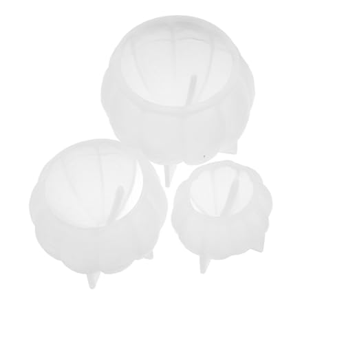 SEWACC 3 Stück Silikonform Kürbis für Epoxidharz Gießen Polymer Clay Schokolade Einfache Entnahme Verschiedene für DIY Halloween Dekoration und Kerzenherstellung SEWACC 3 Stück Silikonform Kürbis für Epoxidharz Gießen Polymer Clay Schokolade Einfache Entnahme Verschiedene für DIY Halloween Dekoration und Kerzenherstellung von SEWACC