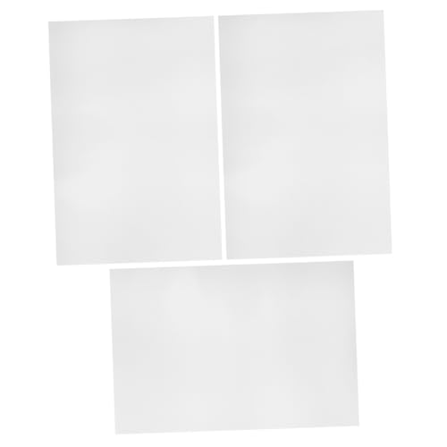 SEWACC 3 Stück Teiliges Aluminium Sublimationsblech Blanke Metallplatten für DIY Gravur und Bastelbedarf Präzise Lasergravur Geeignet für Individuelle Metallschilder von SEWACC