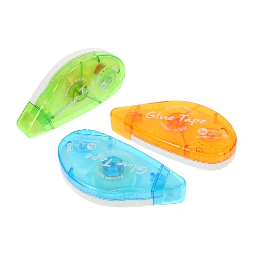 SEWACC 3 Stück Teiliges Doppelseitiges Klebeband Transparent Vielseitig Zuschneidbar für Basteln Bürobedarf und Schule Ergonomisch Langlebig für Scrapbooking Geschenkverpackung SEWACC 3 Stück Teiliges Doppelseitiges Klebeband Transparent Vielseitig Zuschneidbar für Basteln Bürobedarf und Schule Ergonomisch Langlebig für Scrapbooking Geschenkverpackung von SEWACC