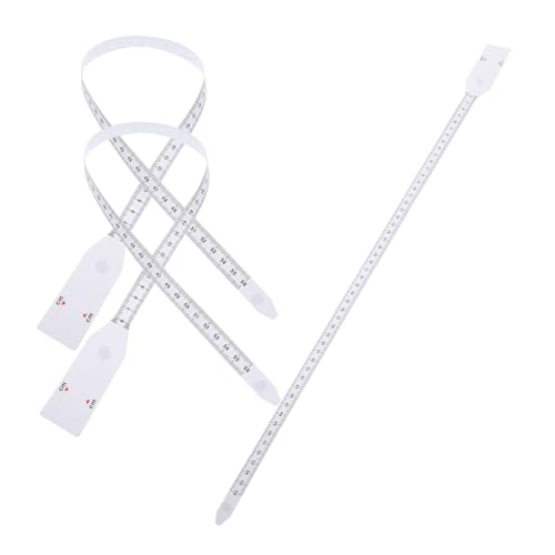 SEWACC 3 Stück Teiliges Flexibles Maßband Weiches Ausziehbares Bandmaß für Kopfumfang und Armumfang Geruchsfreies Maßband Präzise Kalibrierung Handlich und Tragbar für Zufällige Farbe SEWACC 3 Stück Teiliges Flexibles Maßband Weiches Ausziehbares Bandmaß für Kopfumfang und Armumfang Geruchsfreies Maßband Präzise Kalibrierung Handlich und Tragbar für Zufällige Farbe von SEWACC
