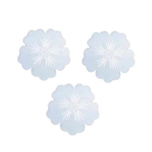 SEWACC 3 Stück Teiliges Silikon Gießform für Epoxidharz Flexible und Langlebige Blumen Untersetzer Formen DIY Bastelwerkzeug für Kreative Harzkunst und Dekorative Handarbeiten SEWACC 3 Stück Teiliges Silikon Gießform für Epoxidharz Flexible und Langlebige Blumen Untersetzer Formen DIY Bastelwerkzeug für Kreative Harzkunst und Dekorative Handarbeiten von SEWACC