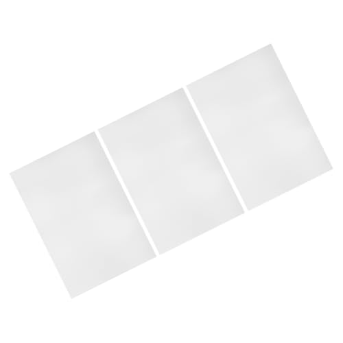 SEWACC 3 Stück Teiliges Sublimationsfähige Metallplatte für Präzises Laserschneiden Vielseitig Einsetzbar für DIY gravur Leicht zu Handhaben Silberfarben von SEWACC