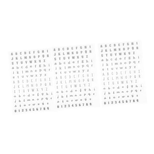 SEWACC 3 Stück Teiliges Transparentes Silikonstempel Set für Diy Planer Scrapbooking Kartenherstellung für Kreative Bastelprojekte und Fotoalben von SEWACC