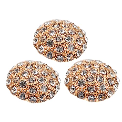 SEWACC 3 Stücke Strass Knöpfe Polster Nähen Knöpfe Kopfteil Eleganz Wohnkultur von SEWACC