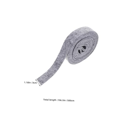 SEWACC 3 Stücke Teiliges Filzband Weiches Langlebiges Wollfilzband für Basteln Nähen Dekoration und Diy-projekte Flexibles Dünnes Filzband für Blumen Patchwork Ornamentverzierung von SEWACC