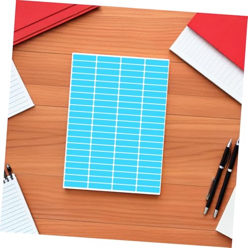 SEWACC 30 Blatt Beschreibbare Rechteckige Selbstklebende Etiketten Bunte Farbcode-aufkleber für Datei Aktenorganisation Vielseitige Papieretiketten zum Einfachen Klassifizieren und SEWACC 30 Blatt Beschreibbare Rechteckige Selbstklebende Etiketten Bunte Farbcode-aufkleber für Datei Aktenorganisation Vielseitige Papieretiketten zum Einfachen Klassifizieren und von SEWACC