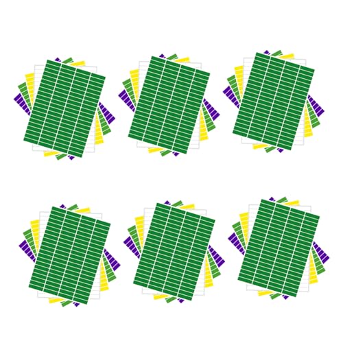 SEWACC 30 Blatt Schreibbare Selbstklebende Rechteckige Etiketten Bunte Indexaufkleber Für Büroorganisation Klassifizierung Handbeschriftbar Haftetiketten Zum Sortieren Und Dekorieren SEWACC 30 Blatt Schreibbare Selbstklebende Rechteckige Etiketten Bunte Indexaufkleber Für Büroorganisation Klassifizierung Handbeschriftbar Haftetiketten Zum Sortieren Und Dekorieren von SEWACC