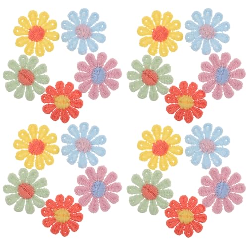 SEWACC 30 Stück Dekorative Stoff Patches für Diy Haarschmuck Kleidungsreparatur und Verschönerung von Rucksäcken und SEWACC 30 Stück Dekorative Stoff Patches für Diy Haarschmuck Kleidungsreparatur und Verschönerung von Rucksäcken und von SEWACC