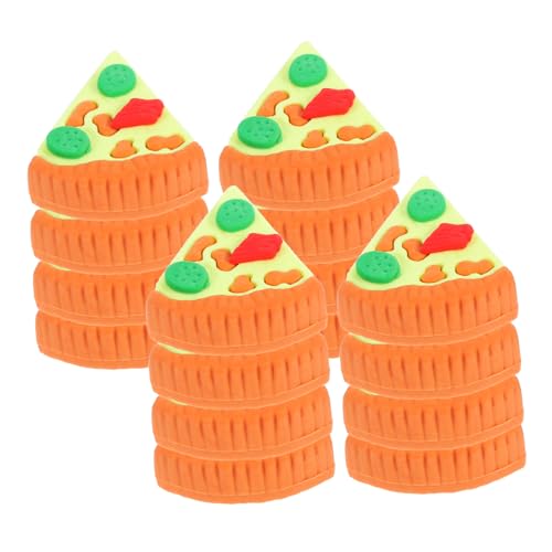 SEWACC 30 Stück Dreieck Pizza Radiergummis Radiergummis Großpackung Mit Kinderpreisen Kreative Radiergummi Preise Für Klassenzimmer Großpackung Mit Preisen Klassenzimmer von SEWACC