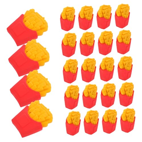 SEWACC 30 Stück Kawaii Radiergummis Lustige Pommes Frites Form Kreative Schulmaterialien für Preise für Grundschule und Klassenzimmerbelohnungen SEWACC 30 Stück Kawaii Radiergummis Lustige Pommes Frites Form Kreative Schulmaterialien für Preise für Grundschule und Klassenzimmerbelohnungen von SEWACC